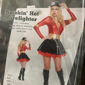 Smokin' Hot Firefighter Ladies Costume